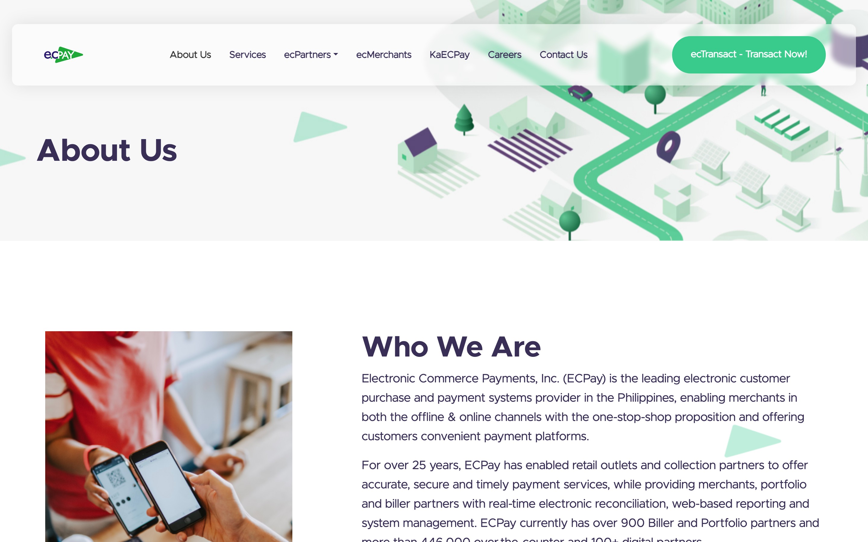 ECPay payment products and services