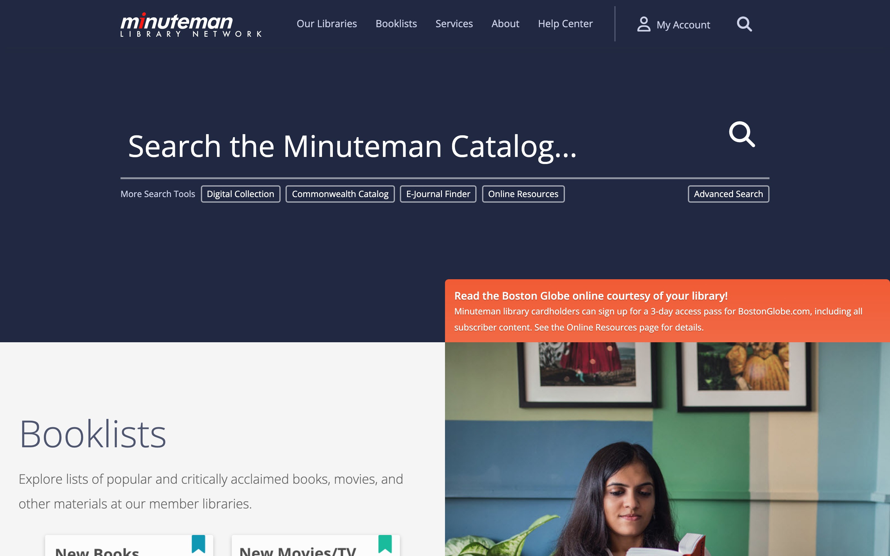 Minuteman Library Network shared platform