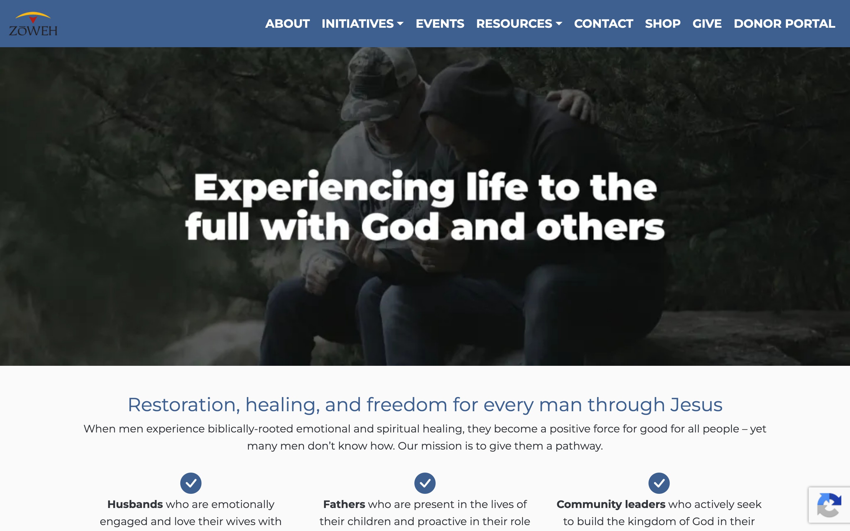 Zoweh Ministries main website
