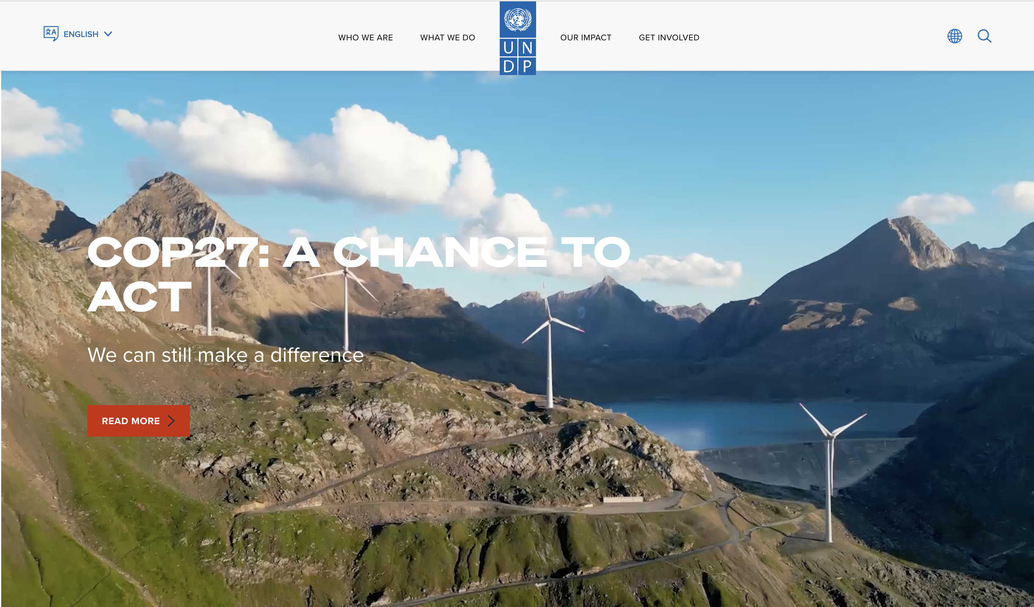 Drupal website for United Nations Development Program
