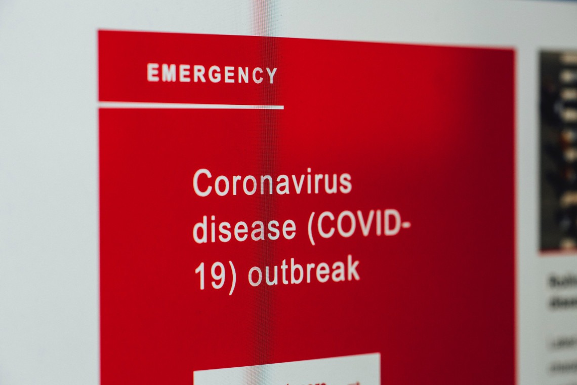 Corona virus warning