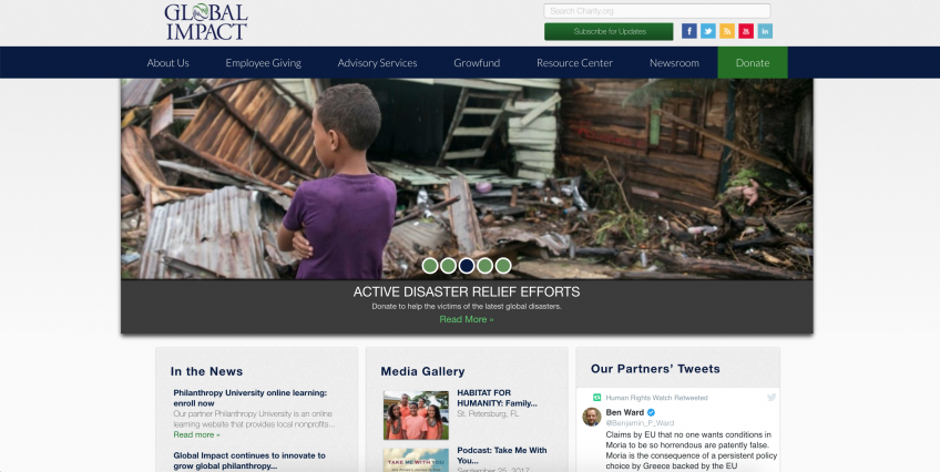 Global Impact Website