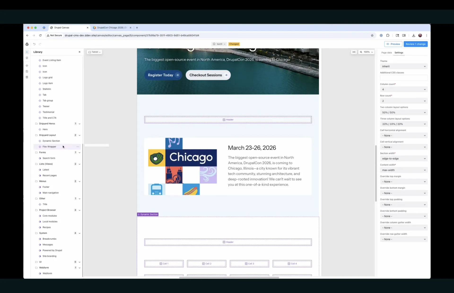 Drupal Canvas UI