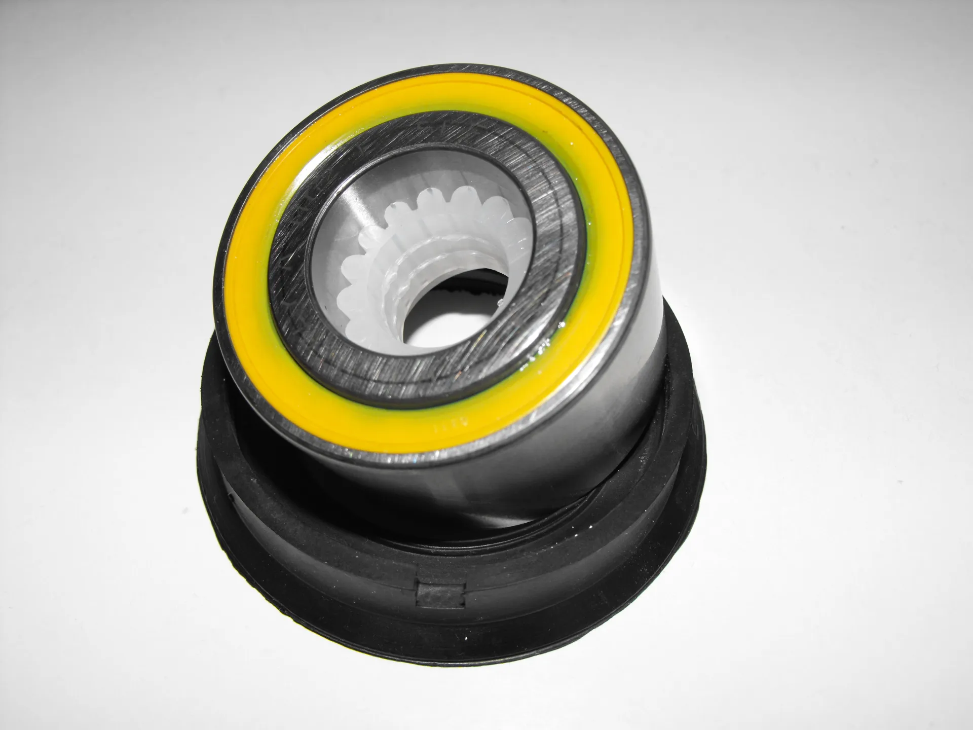 Close-up of an SNR rolling-element bearing