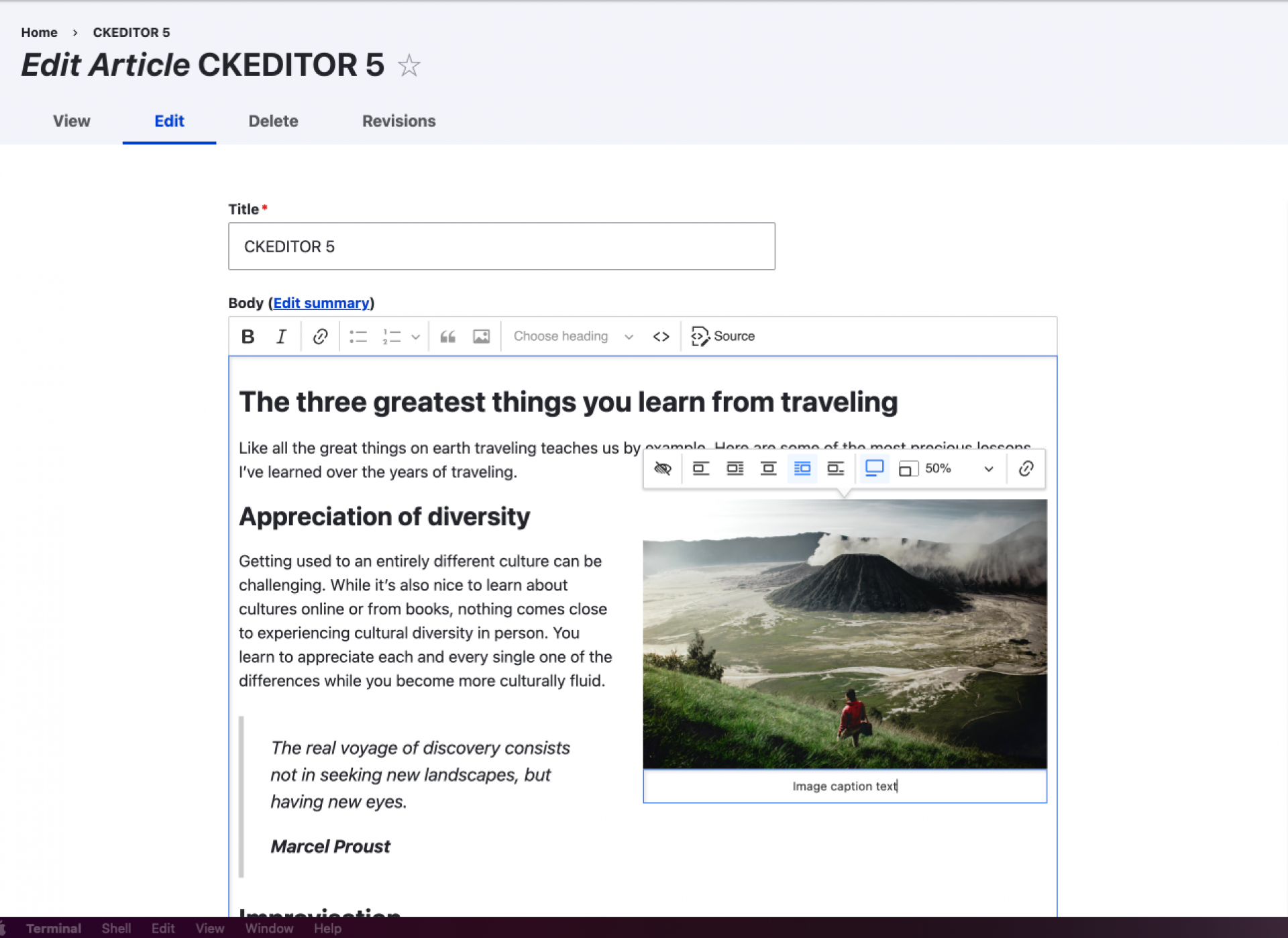 CKEditor 5 in Drupal 10