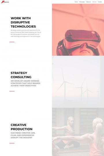 Construction Drupal Theme Homepage with Image